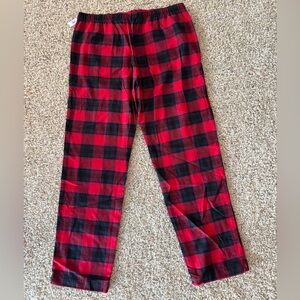 GAP Men’s Red & Black Plaid Pajama Pants